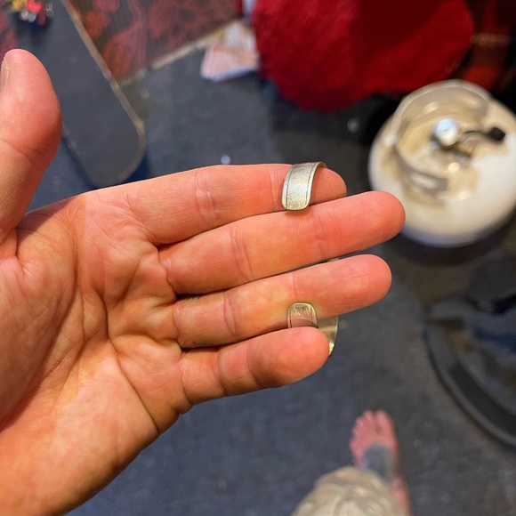 Beautiful hand made silver bracelet - Picture 5 of 8